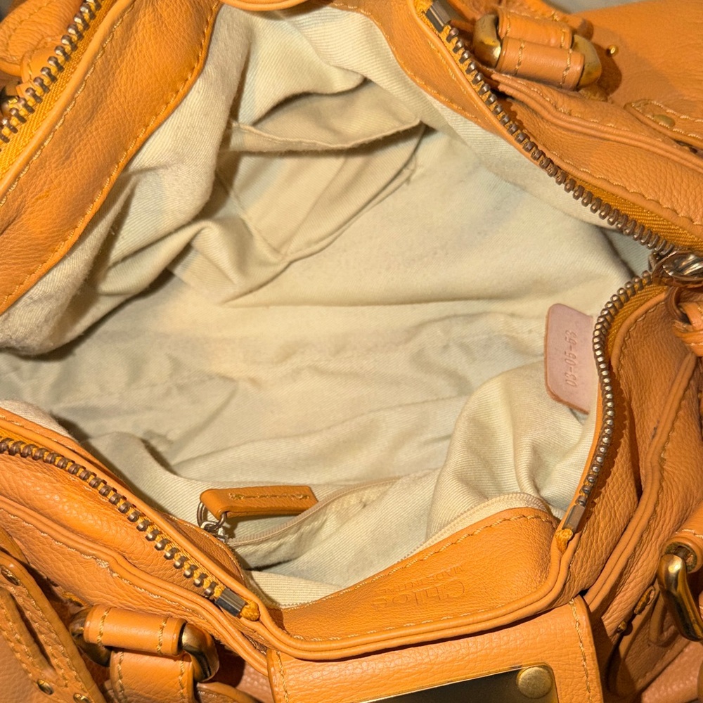 Chloe Tan Paddington Leather Satchel Bag - Picture 16 of 16